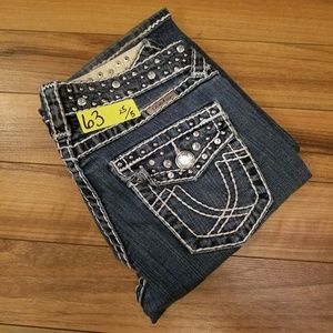 L A Idol USA Boot Cut Jeans Size 5